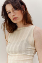 Onure Silk Web Tank - Sand