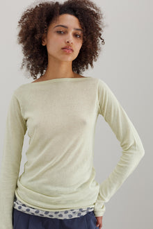 Hanape Hemp Top  - Pistachio Whip