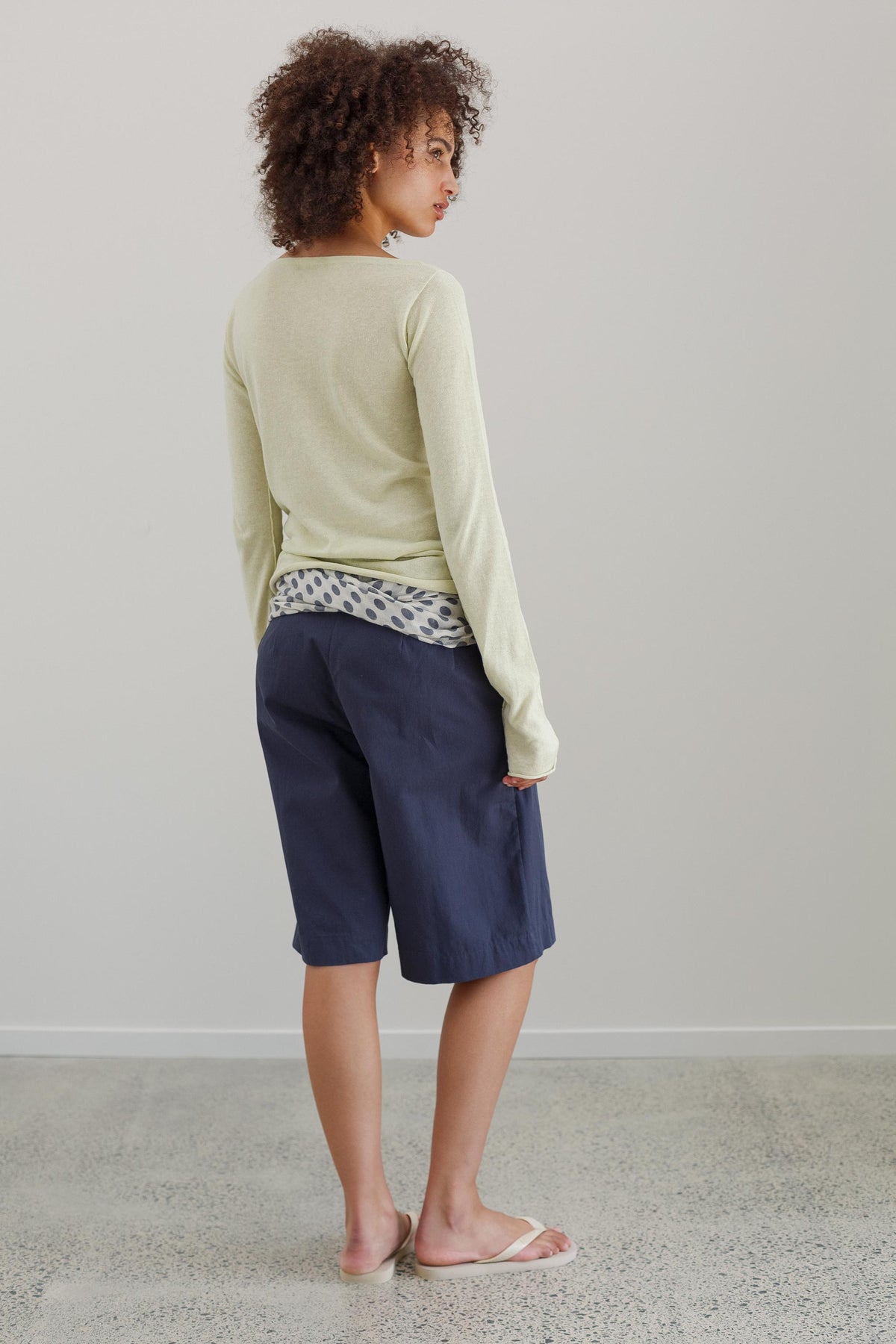 Hanape Hemp Top  - Pistachio Whip