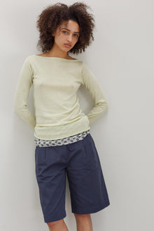 Hanape Hemp Top  - Pistachio Whip