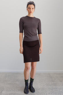 Josephine Merino Top - Dark Merengo