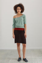 Gala Organic Cotton Top - Eucalyptus