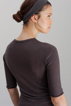 Josephine Merino Top - Dark Merengo