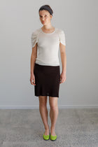 Lume Fine Merino Top - Alabaster