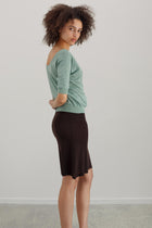Gala Organic Cotton Top - Eucalyptus