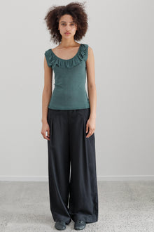 Yudi Tencel Pants - Noir