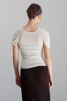 Lume Fine Merino Top - Alabaster