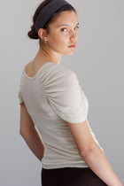 Lume Fine Merino Top - Alabaster
