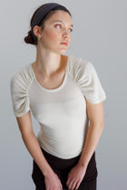 Lume Fine Merino Top - Alabaster
