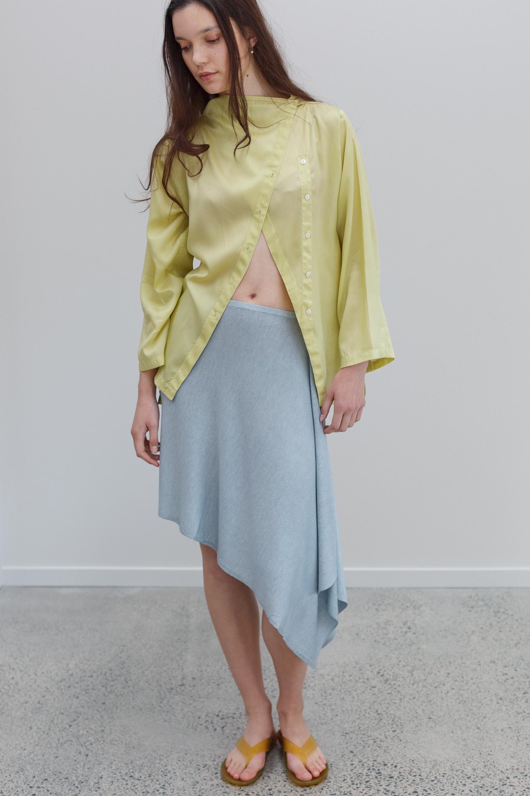 Phlox Tencel Blouse - Peel