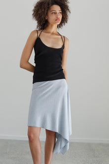 Fleur Organic Cotton Bamboo Skirt - Arctic
