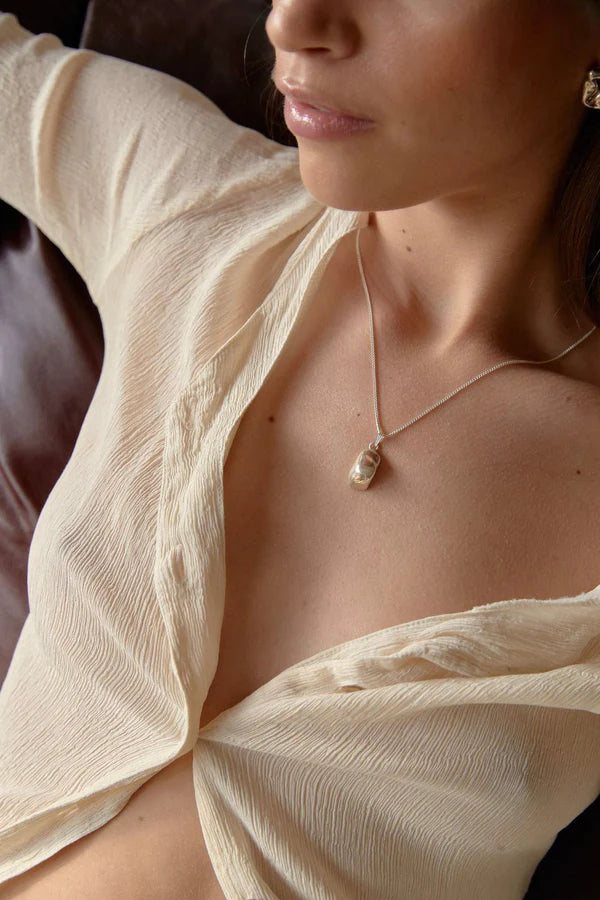 Mars Official Bump Necklace Gold Plated Sterling Silver