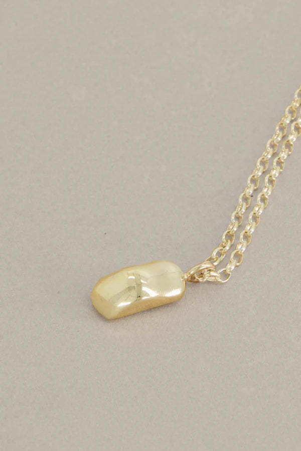 Mars Official Bump Necklace Gold Plated Sterling Silver