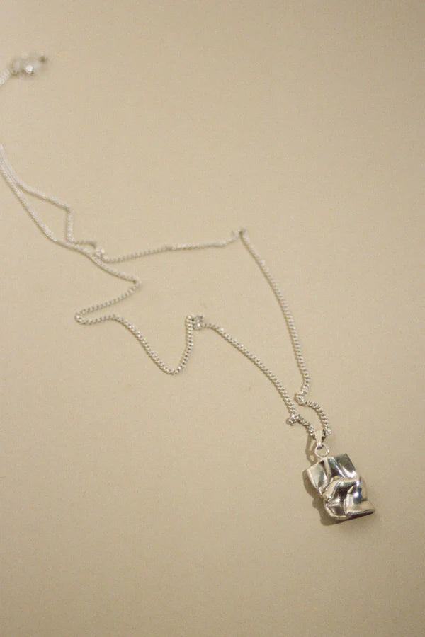 Mars Official Love Letter Necklace Sterling Silver
