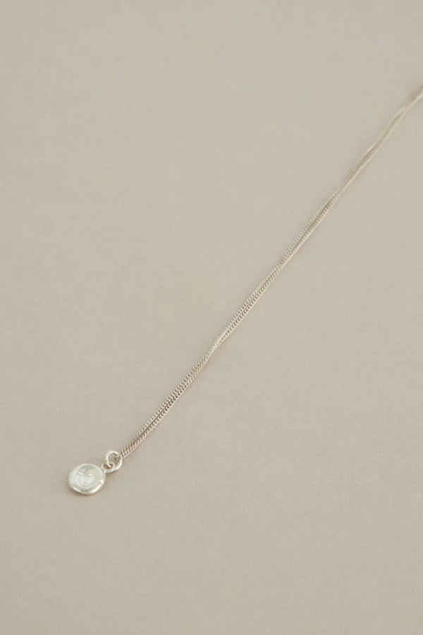 Mars Official Mini Coin Necklace Sterling Silver