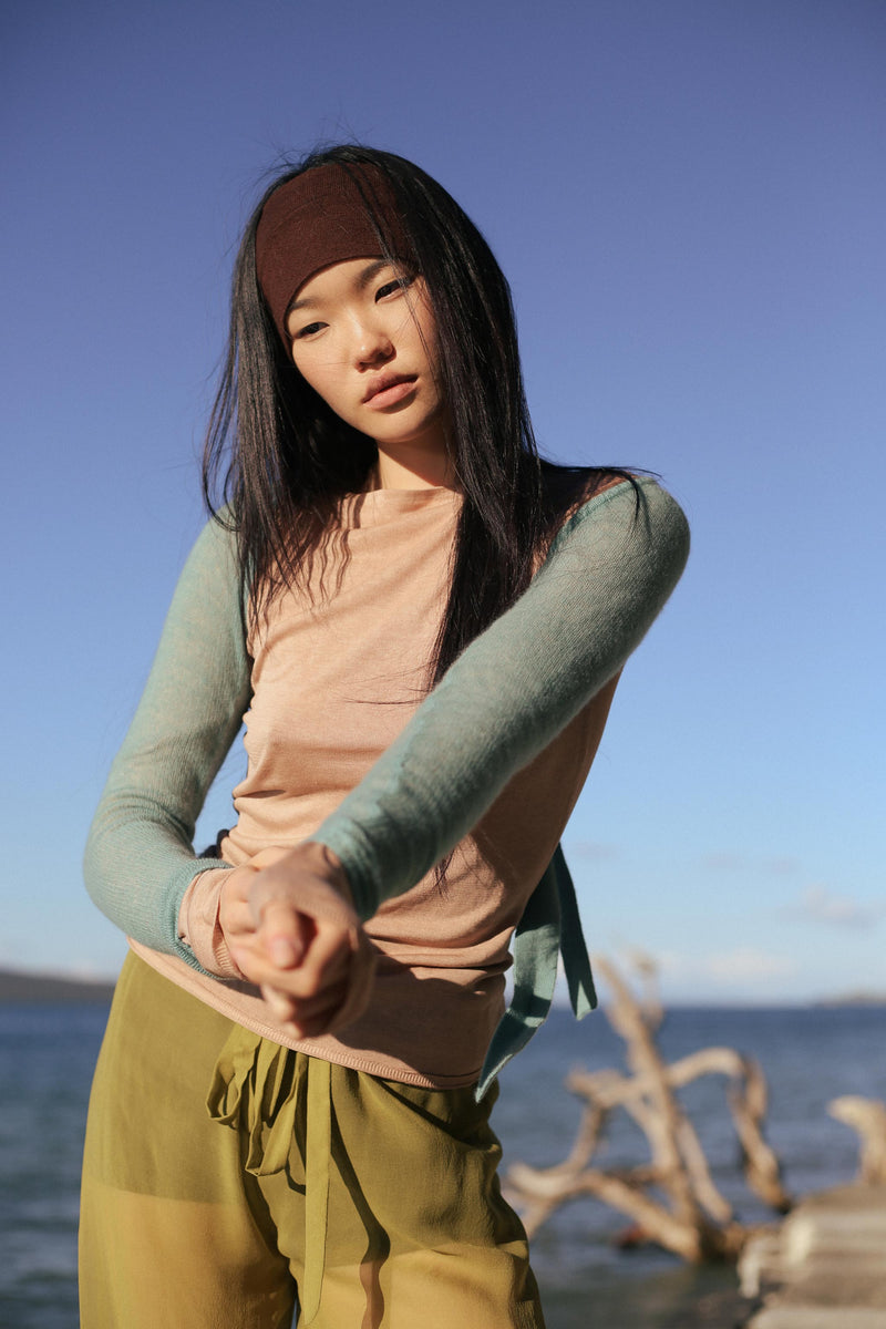 ZZ Cashmere Sleeves - Ocean