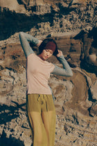 Rei Silk Cashmere Band - Carob