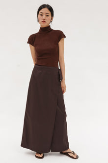 Audrey Silk Cashmere Dress - Wixii