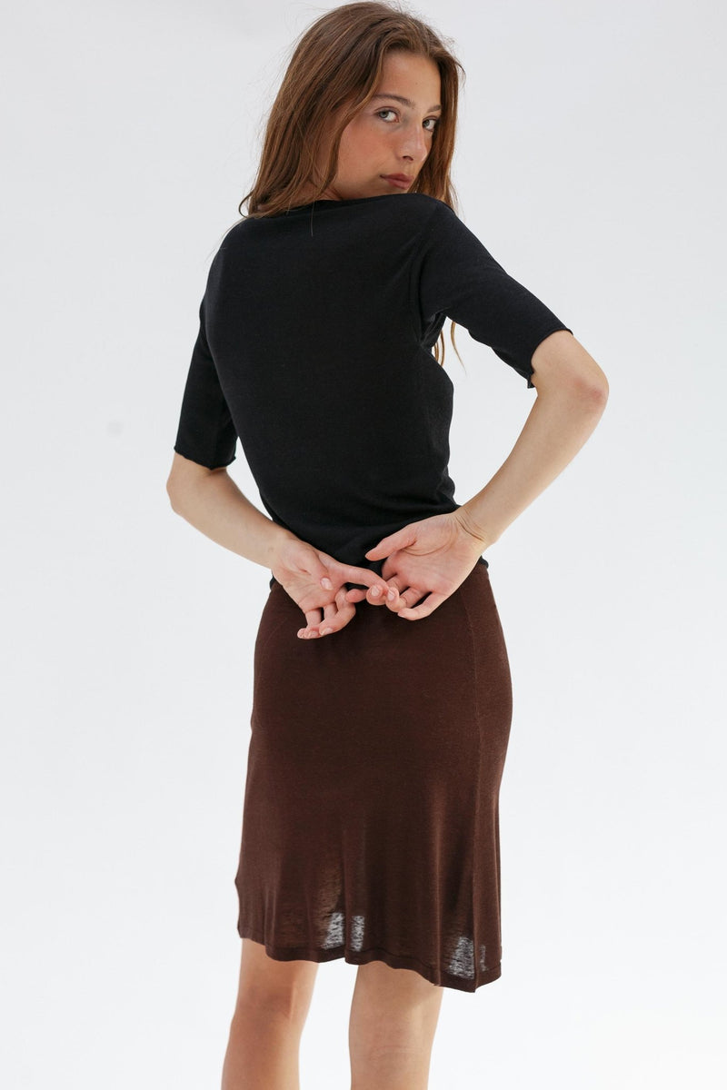 Cantella Silk Skirt - Wixii