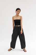 Dream Cotton Pants - Black - Wixii