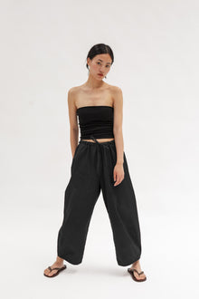 Dream Cotton Pants - Black - Wixii