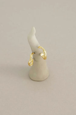 Mars Official Esta Earrings Gold Plated Sterling Silver