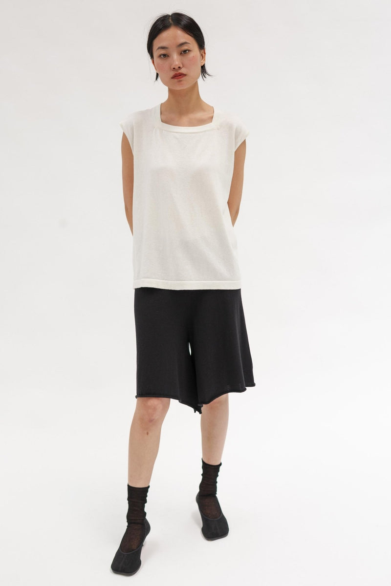 Haru Cashmere Cotton Shorts - Wixii