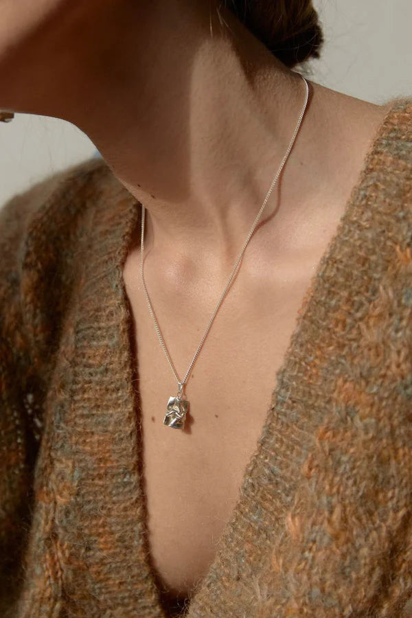 Mars Official Love Letter Necklace Sterling Silver
