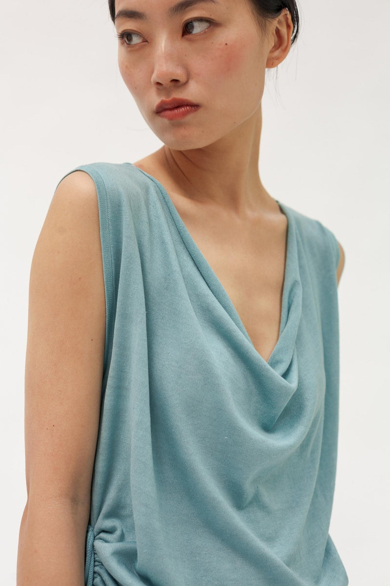 Peace Lily Silk Cotton Dress - Wixii