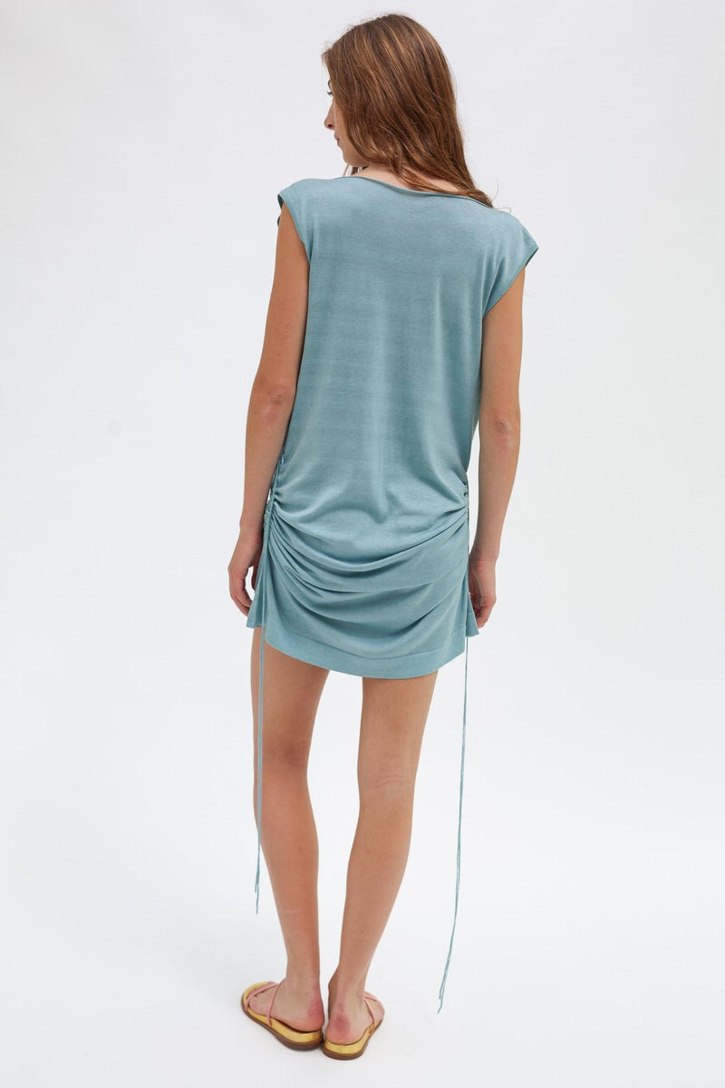 Peace Lily Silk Cotton Dress - Wixii
