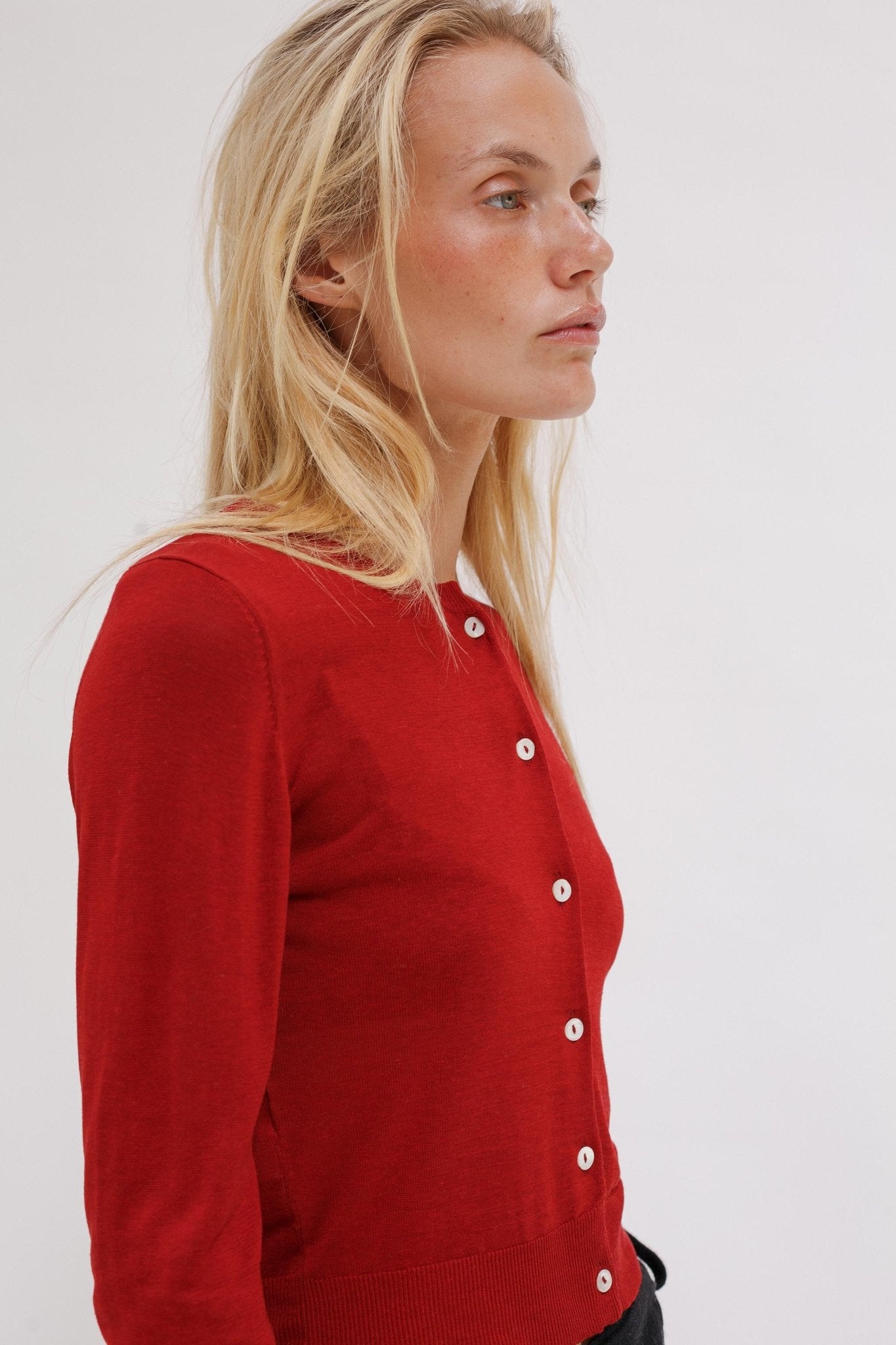 Queenie Silk Cardigan - Wixii