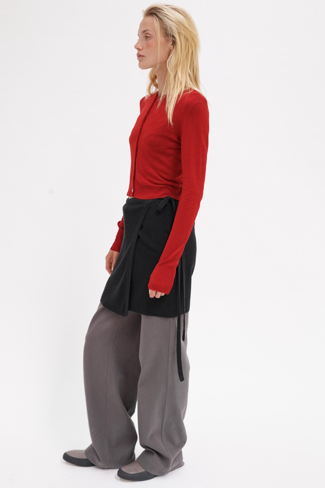 Queenie Silk Cardigan - Wixii