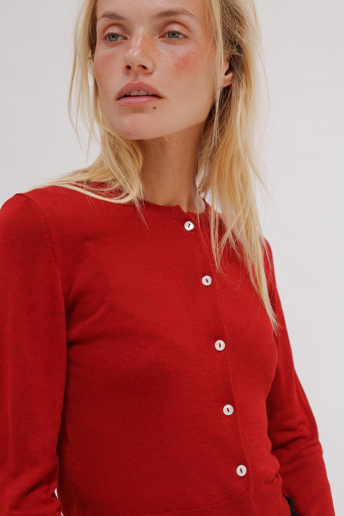 Queenie Silk Cardigan - Wixii