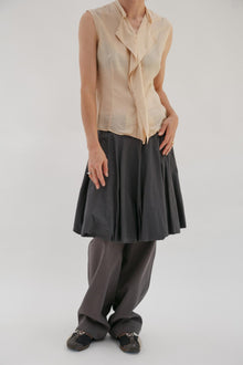 Vintage Cividini Blush Silk Singlet - Wixii