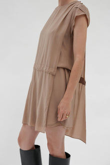 Vintage Dusty Rose Silk Dress - Wixii