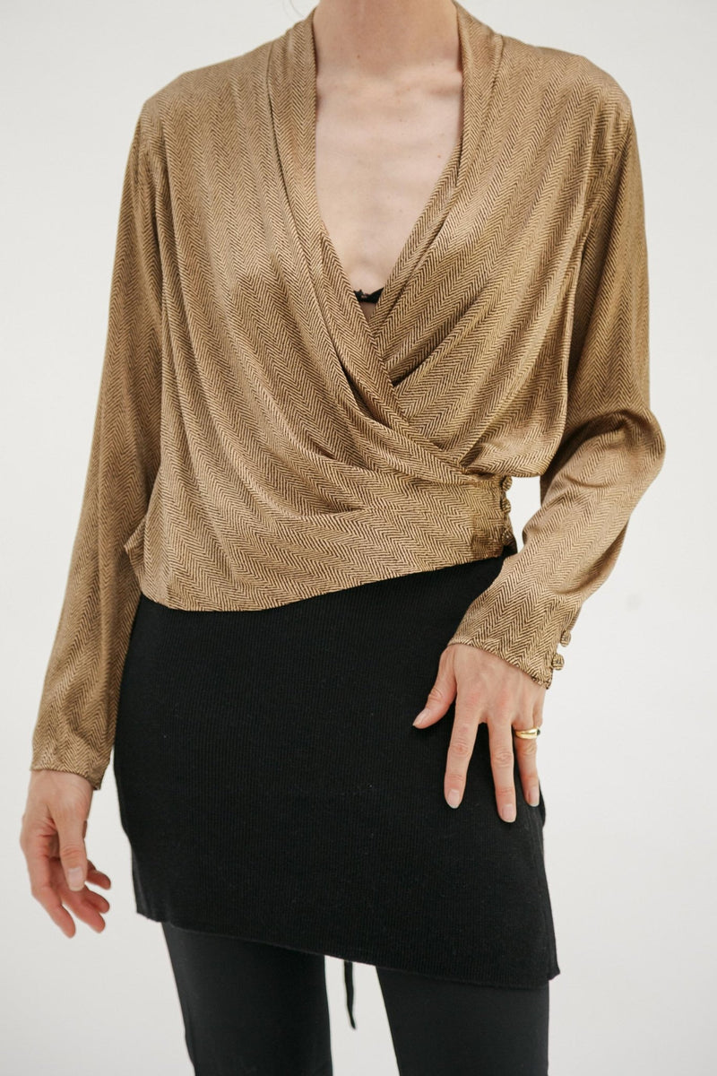 Vintage Hiroko Koshino Silk Blouse - Wixii