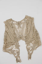 Vintage Victorian Battenberg Lace Vest - Wixii