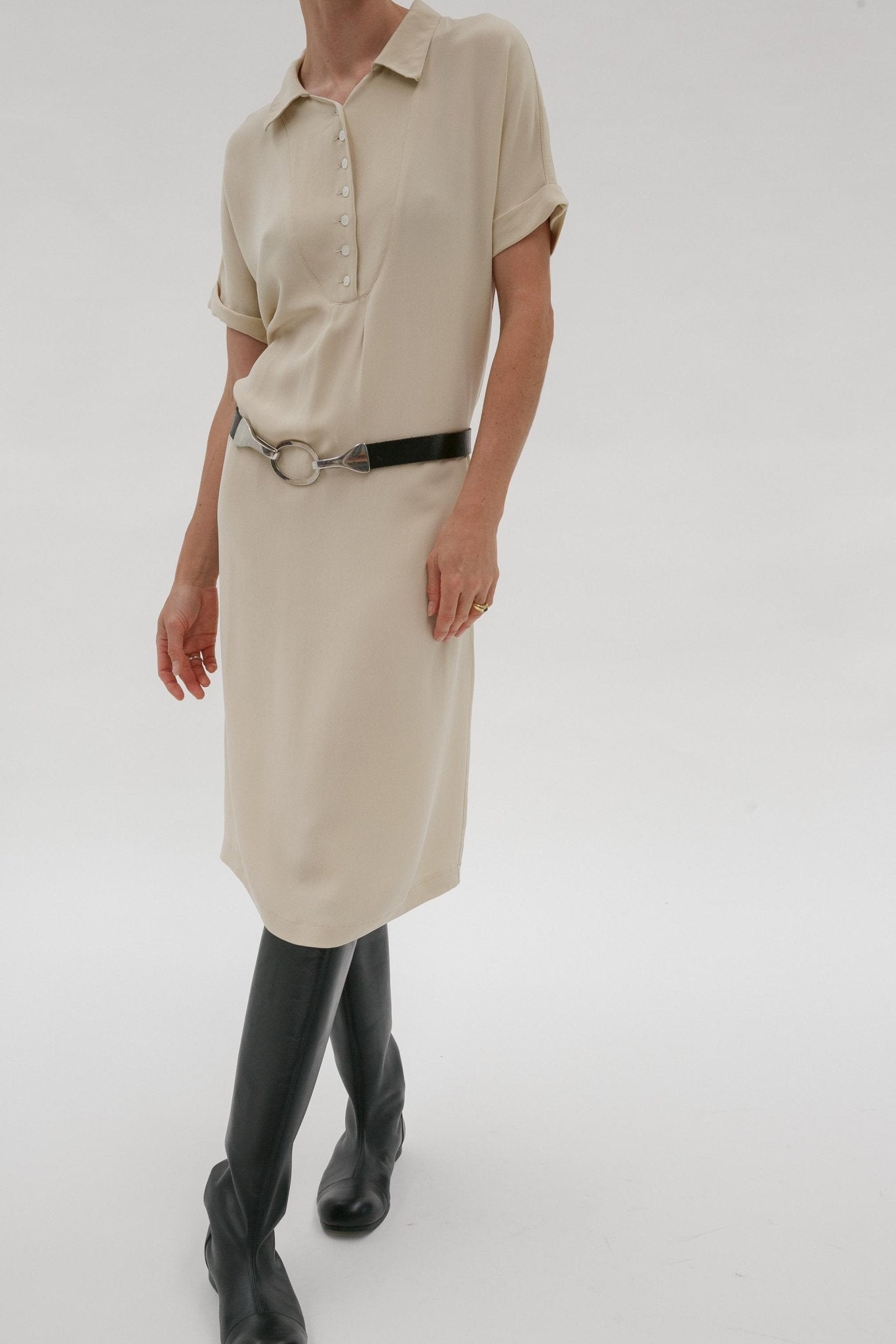 Vintage Yoshie Inaba Silk Dress - Wixii