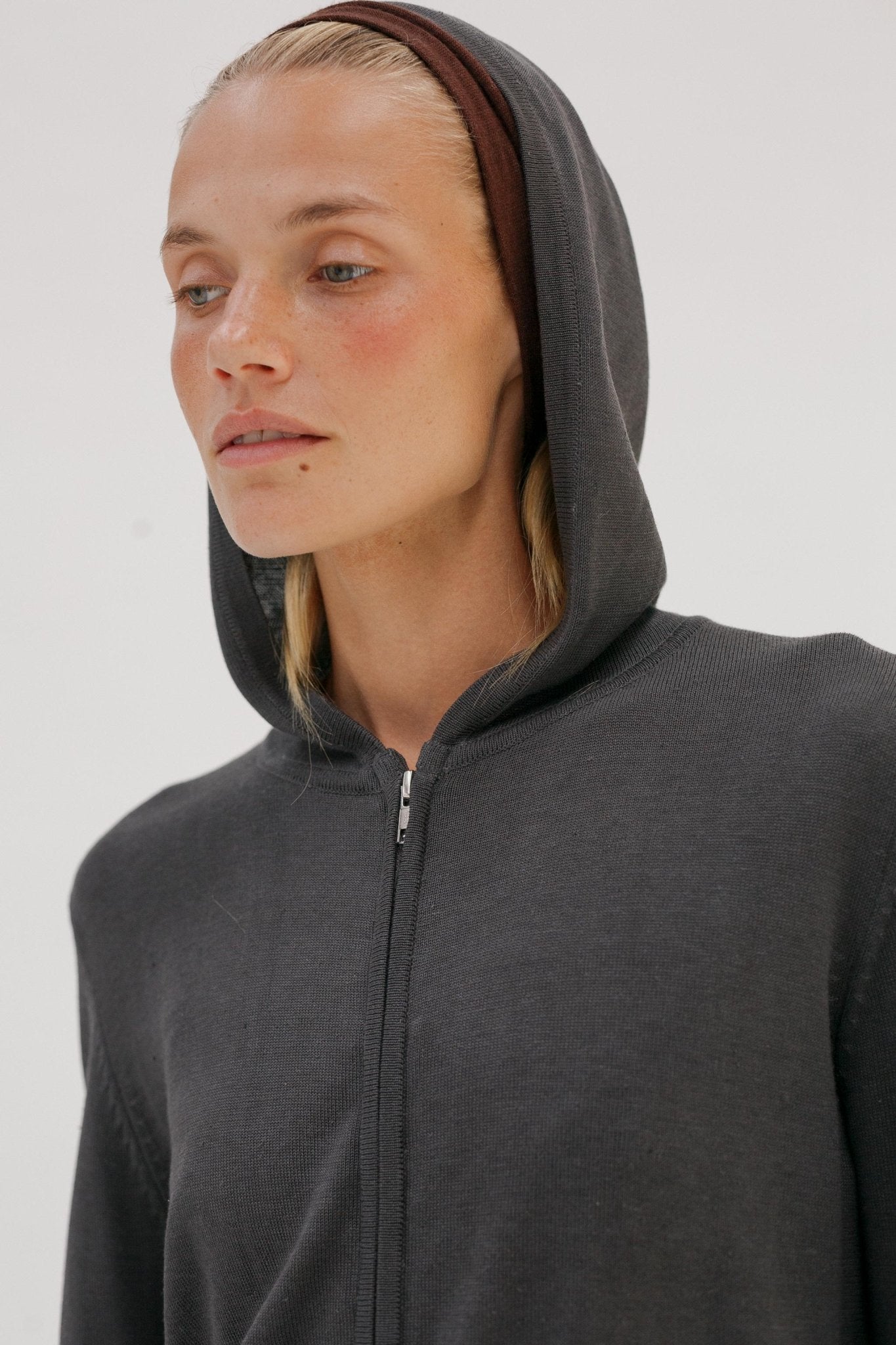 Wes Silk Cotton Hoodie - Wixii