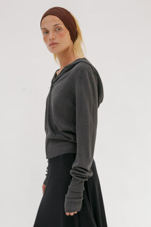 Wes Silk Cotton Hoodie - Wixii
