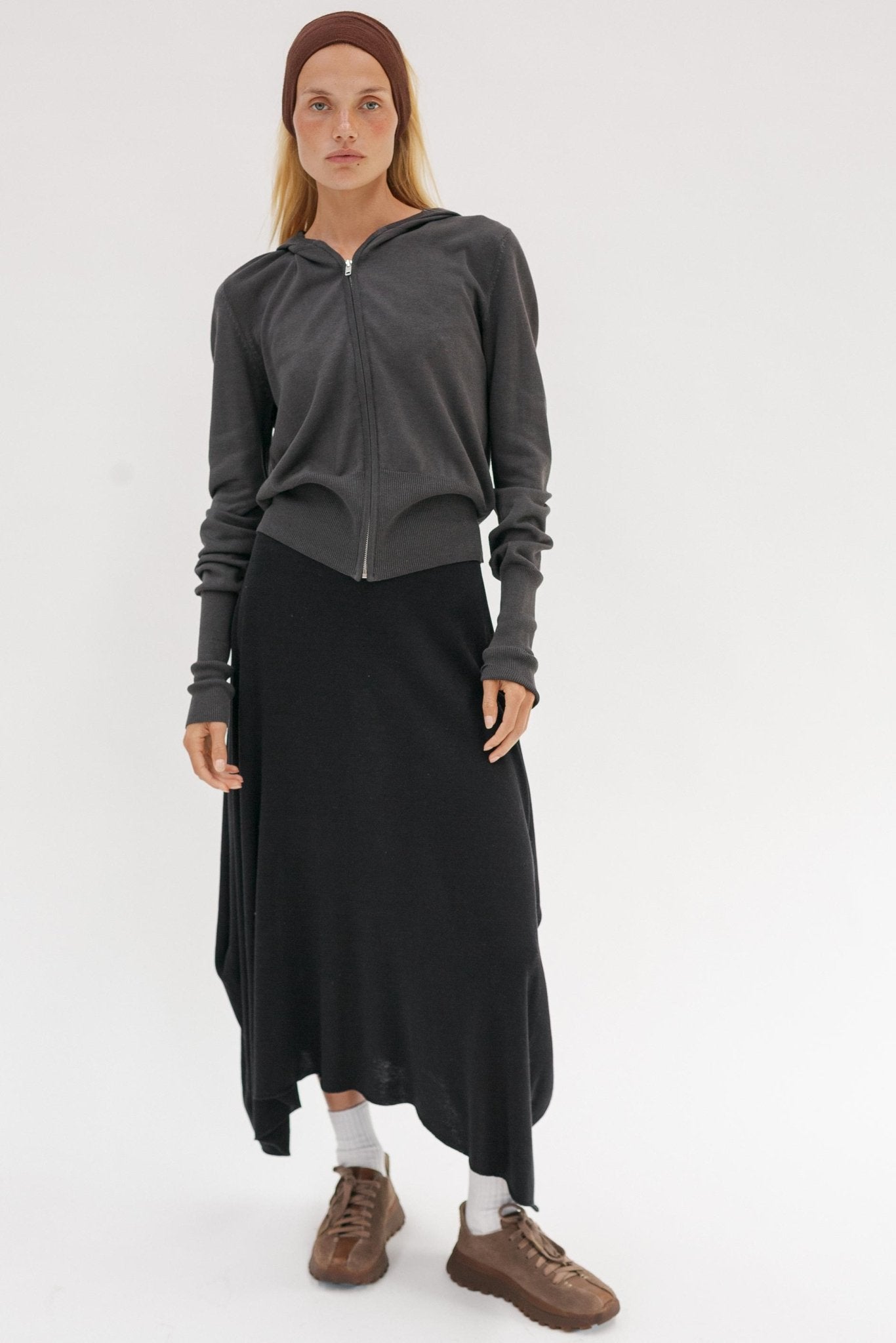 Wes Silk Cotton Hoodie - Wixii