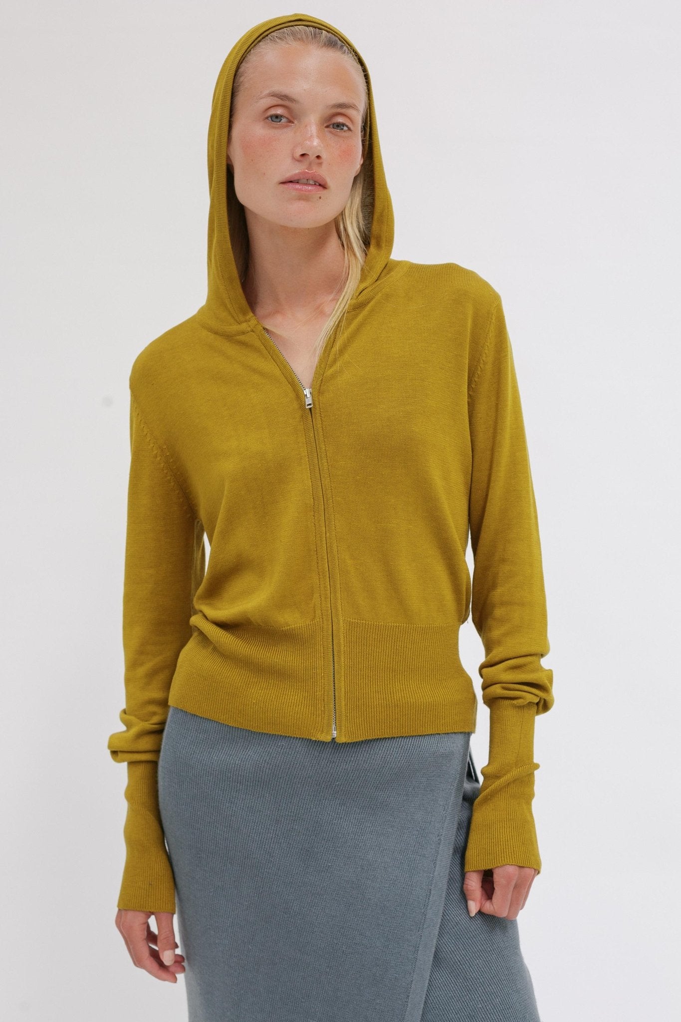 Wes Silk Cotton Hoodie - Wixii