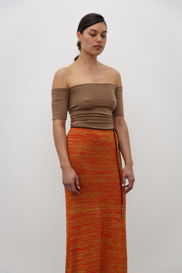 Seala Silk Cotton Skirt