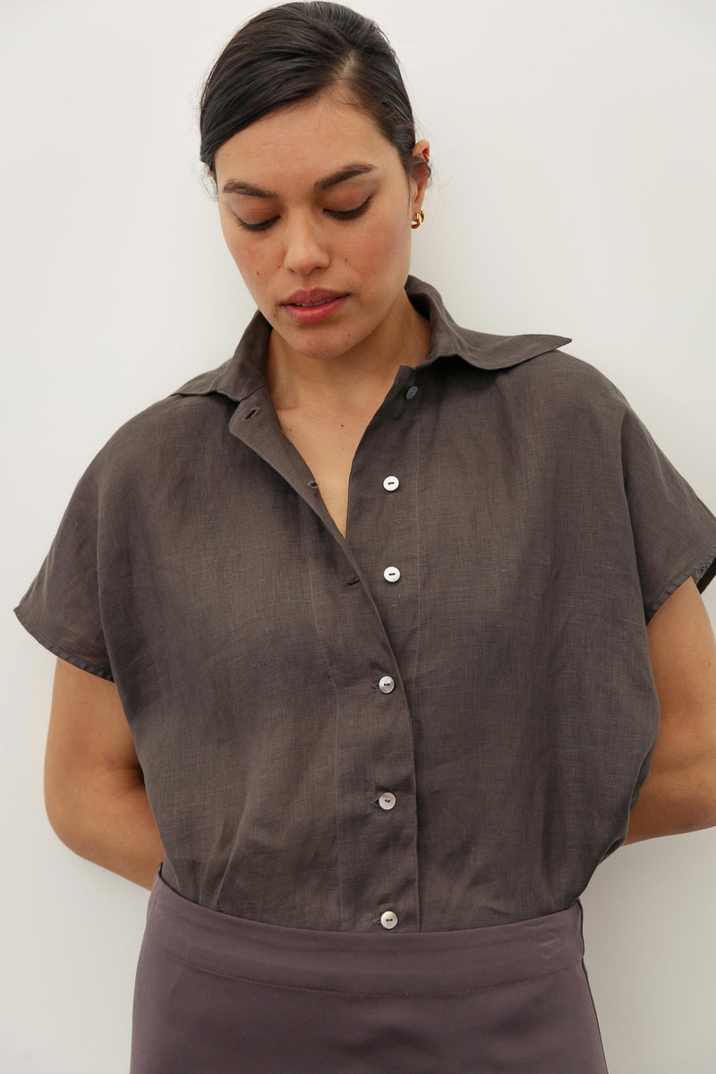 Heart Linen Shirt