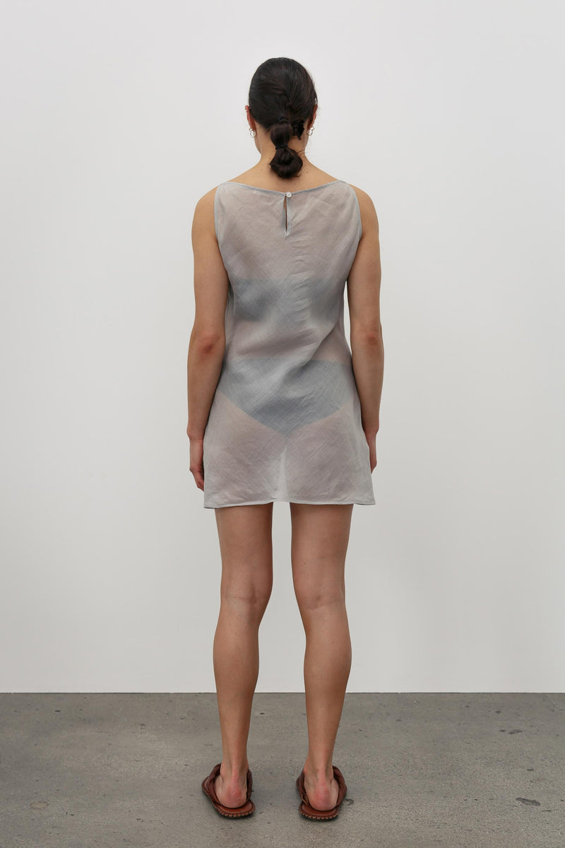 Page Ramie Volie Mini Dress