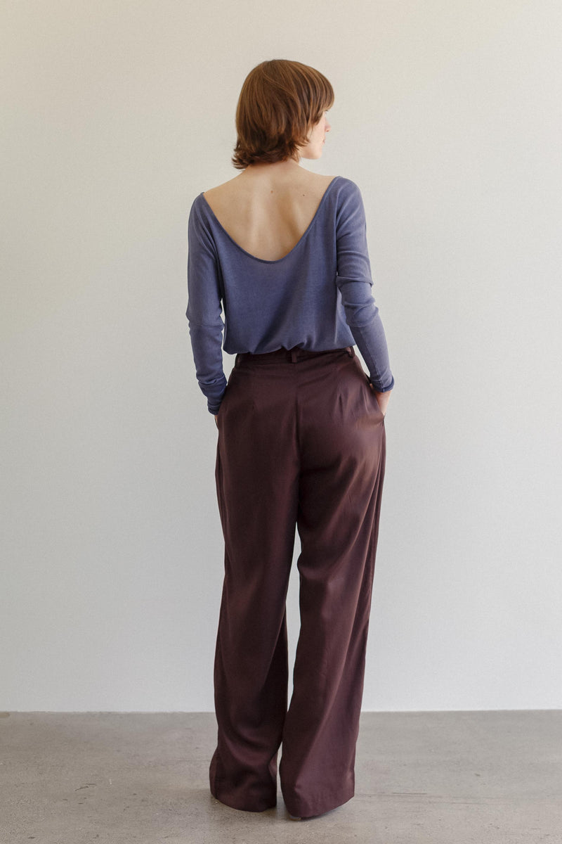 Scoop Silk Top