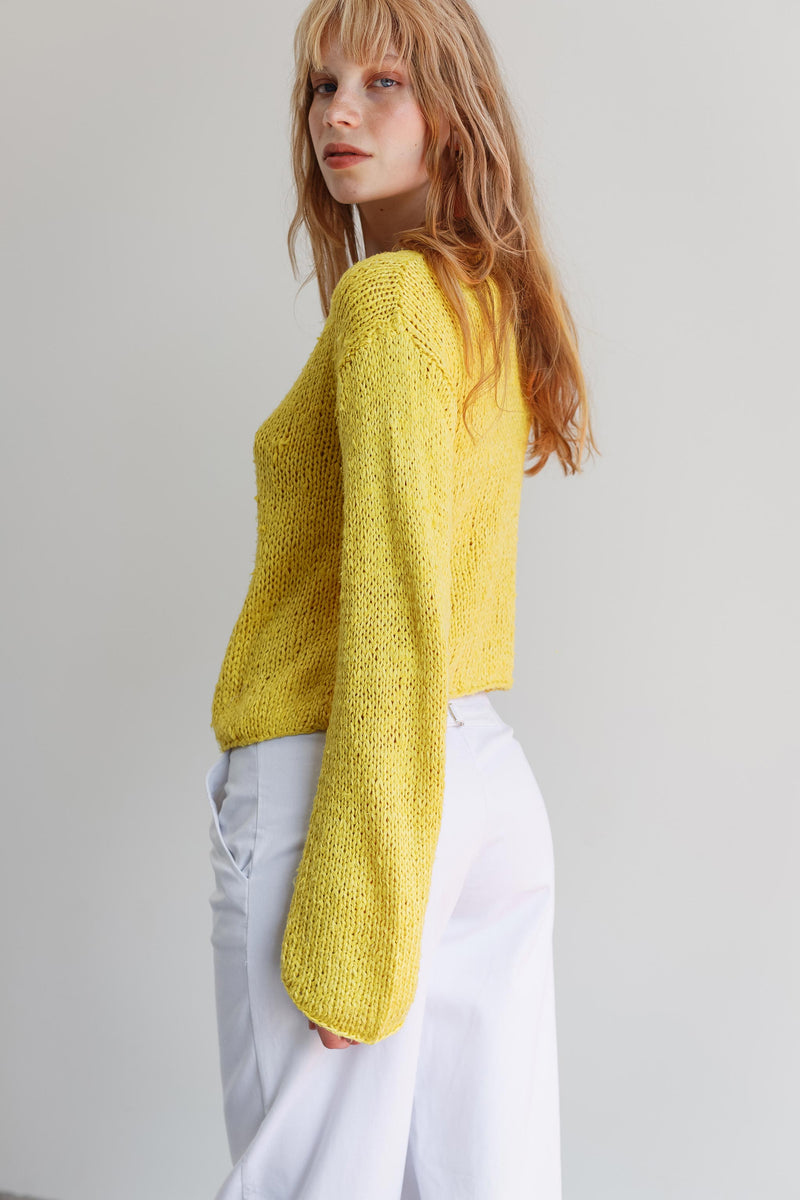 Sasha Hand Knitted Silk Jumper