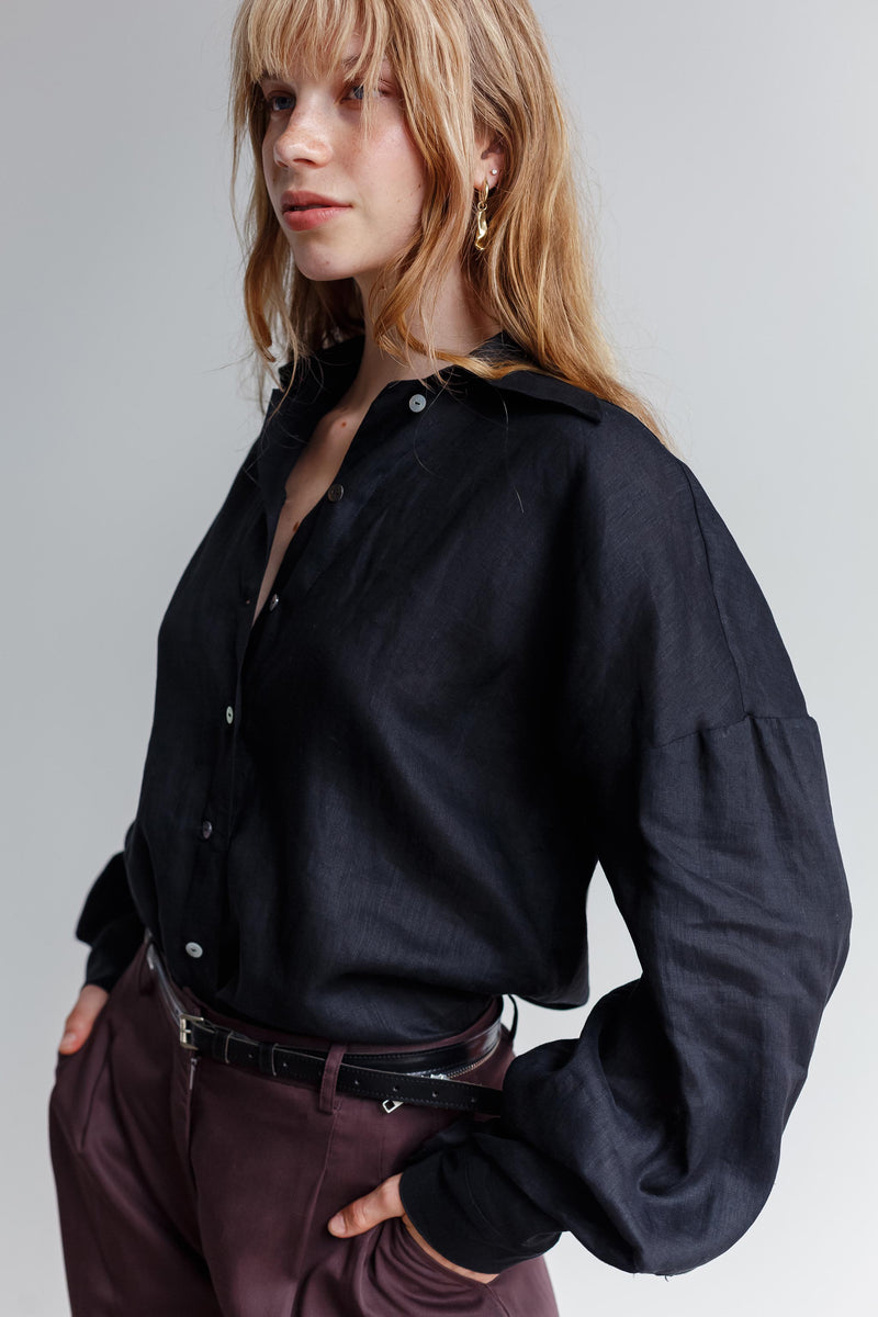 Heart Linen Shirt