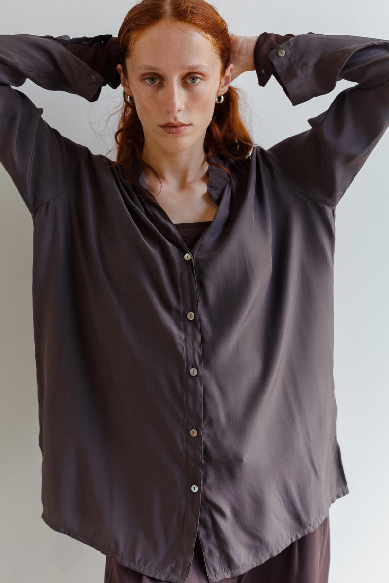 Rune Silk Shirt