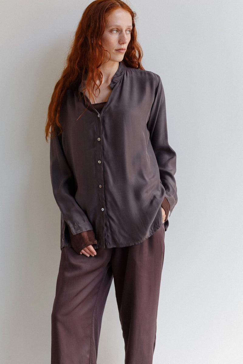 Rune Silk Shirt